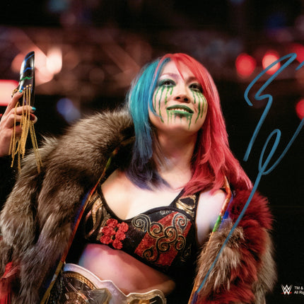 Asuka signed 8x10 Photo (w/ WWE COA)