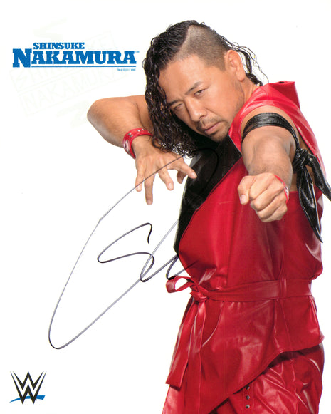 Photo 8x10 signée par Shinsuke Nakamura