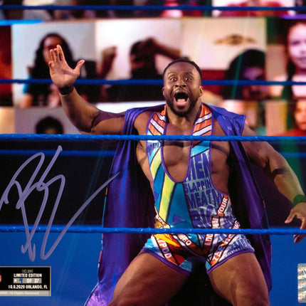 Big E signed 8x10 Photo (w/ WWE COA)