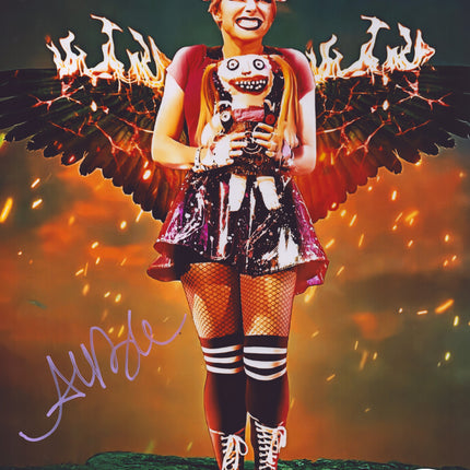 Alexa Bliss signed Metallic 11x14 Photo (w/ JSA)