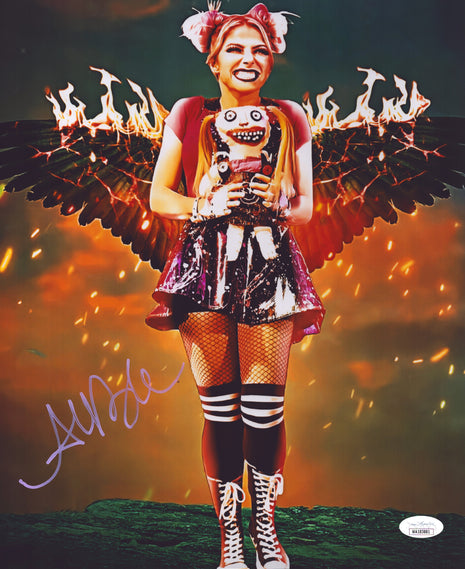 Alexa Bliss signed Metallic 11x14 Photo (w/ JSA)