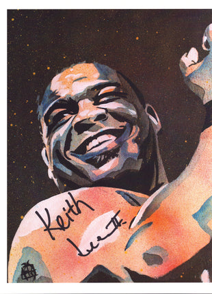 Keith Lee signed 11x14 Schamberger Art