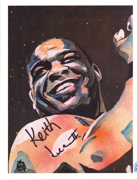 Keith Lee signed 11x14 Schamberger Art