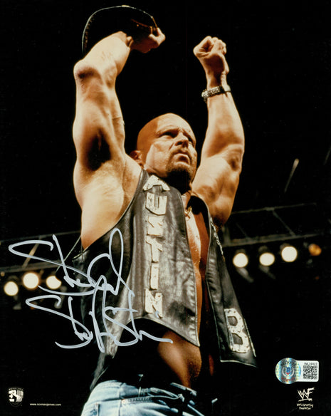 Stone Cold Steve Austin signed 8x10 Photo (w/ Beckett)