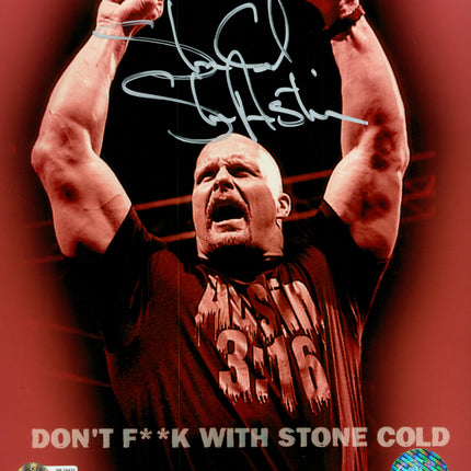 Stone Cold Steve Austin signed 8x10 Photo (w/ Beckett)