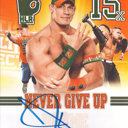 John Cena signed 11x14 Photo
