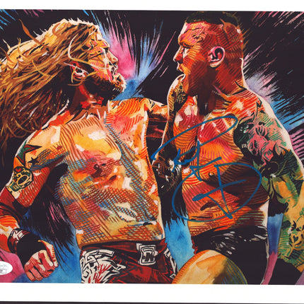 Randy Orton signed 11x14 Schamberger Art (w/ JSA)