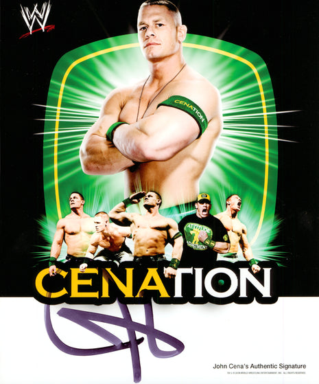 Photo 8x10 signée par John Cena