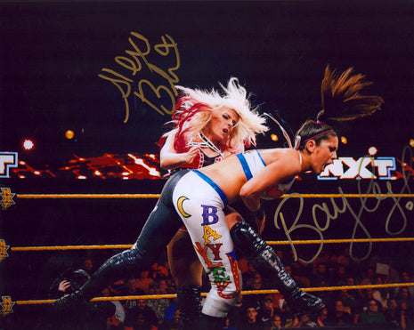 Alexa Bliss & Bayley dual signed 11x14 Photo