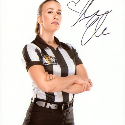 Aubrey Edwards signed 8x10 Photo (w/ JSA)