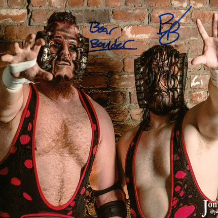 Bear Country - Boulder & Bronson dual signed 8x10 Photo