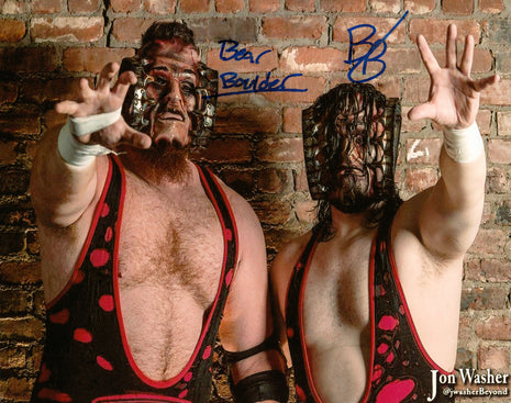 Bear Country - Boulder & Bronson dual signed 8x10 Photo