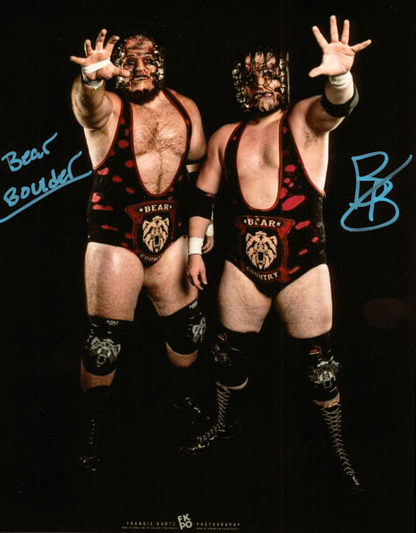 Bear Country - Boulder & Bronson dual signed 8x10 Photo