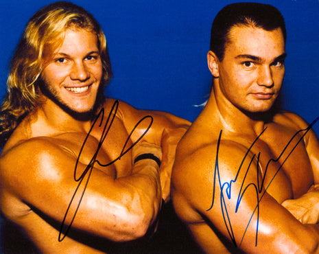 Chris Jericho & Lance Storm dual signed 8x10 Photo