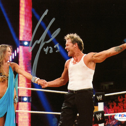 Chris Jericho signed 8x10 Photo (w/ PSA)
