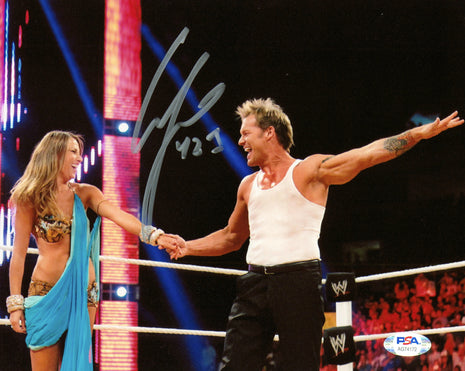 Chris Jericho signed 8x10 Photo (w/ PSA)