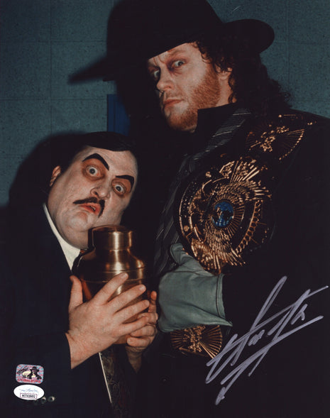 Undertaker signed 11x14 Photo (w/ JSA)