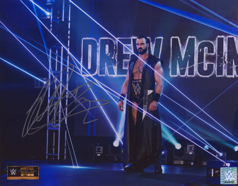 Drew McIntyre signed Metallic 11x14 Photo (w/ WWE COA)