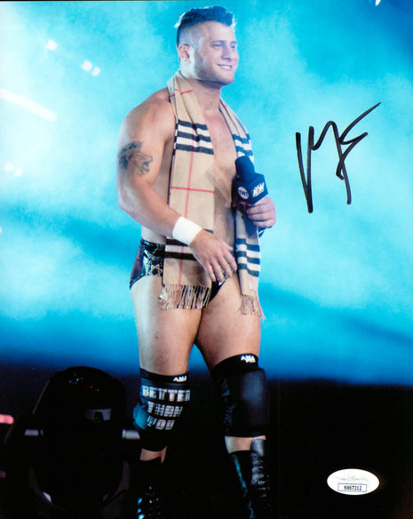 MJF signed 8x10 Photo (w/ JSA)