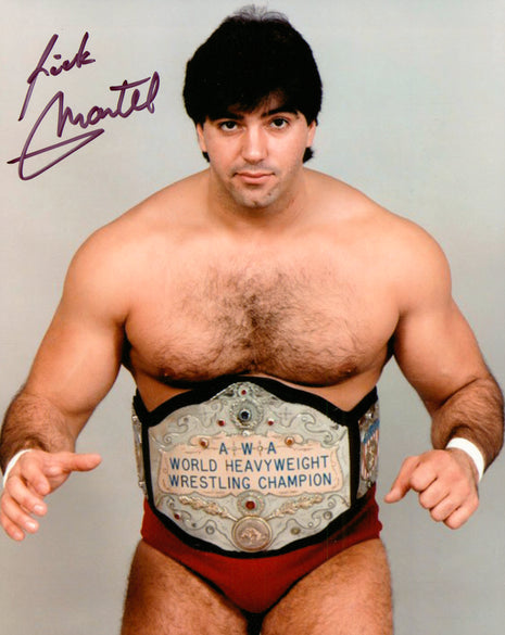 Photo 8x10 signée par Rick Martel