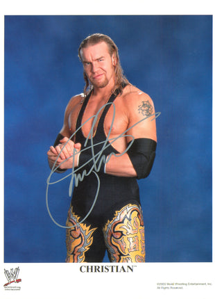 Christian signed 8x10 Photo