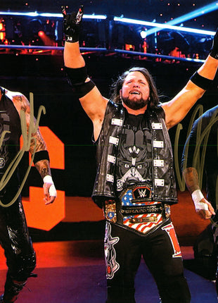 Karl Anderson & Luke Gallows dual signed 8x10 Photo
