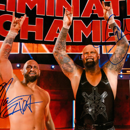 Karl Anderson & Luke Gallows dual signed 8x10 Photo