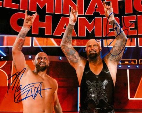 Karl Anderson & Luke Gallows dual signed 8x10 Photo