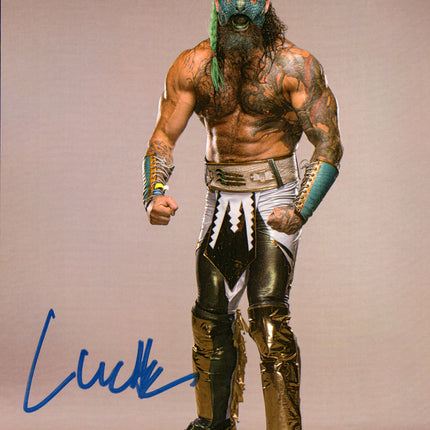 Luchasaurus signed 8x10 Photo