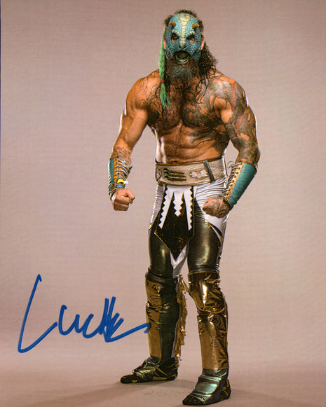 Luchasaurus signed 8x10 Photo