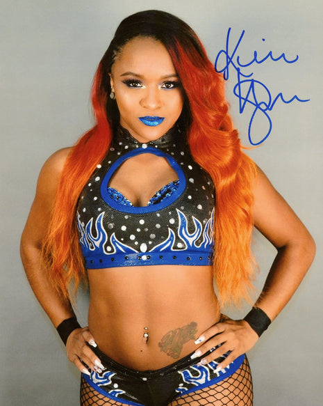 Photo 8x10 signée par Kiera Hogan