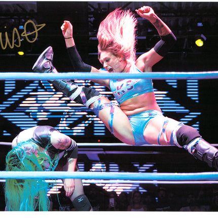 Kris Statlander signed 8x10 Photo