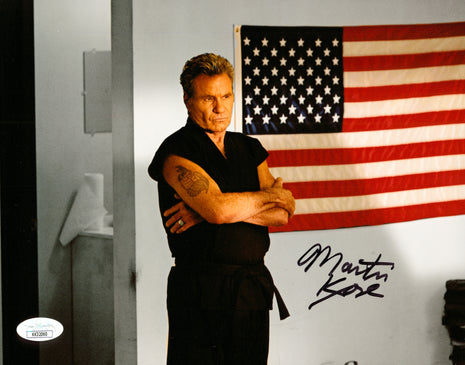 Martin Kove signed 8x10 Photo (w/ JSA)