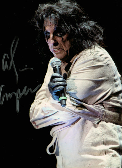 Alice Cooper signed 8x10 Photo