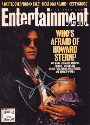 Howard Stern signed Entertainment Weekly 10/15/93 Magazine  (w/ JSA)
