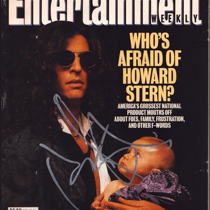 Howard Stern signed Entertainment Weekly 10/15/93 Magazine  (w/ JSA)