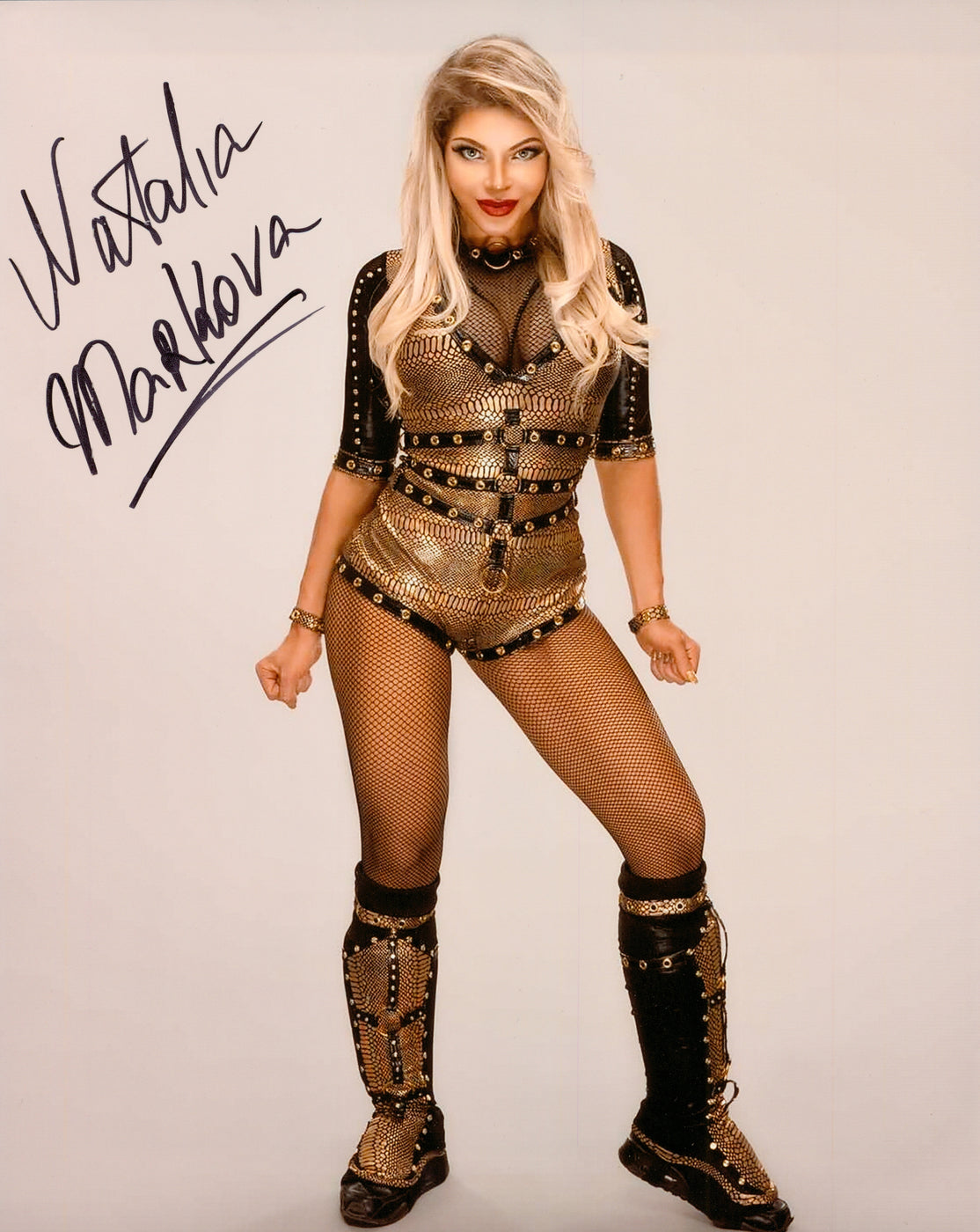 Natalia Markova signed 8x10 Photo Signed By Superstars