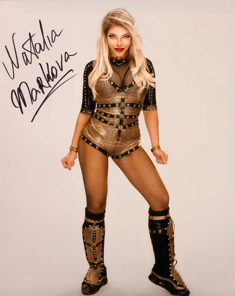 Natalia Markova a signé une photo 8 x 10