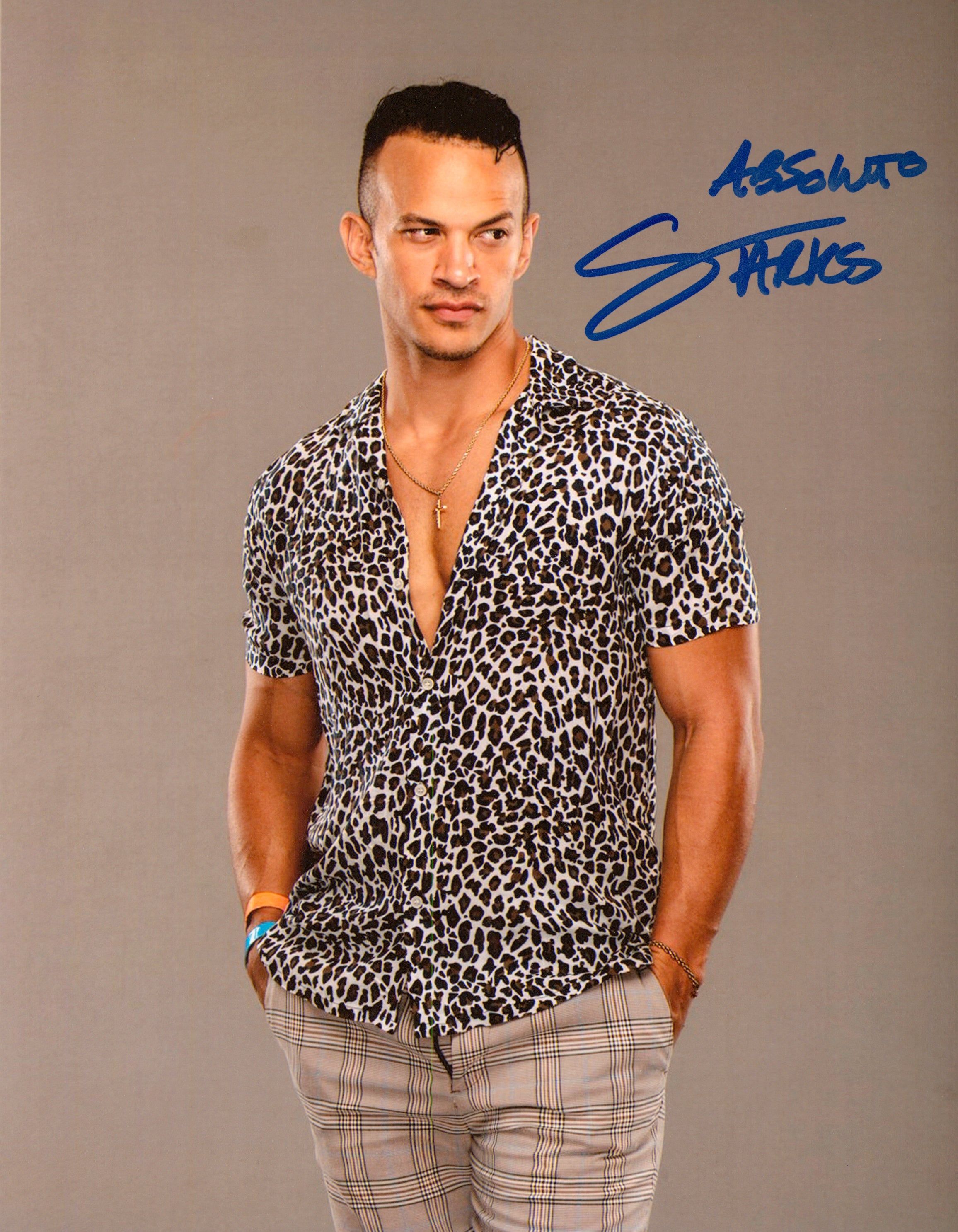 Ricky Starks signed 8x10 Photo – Signed By Superstars