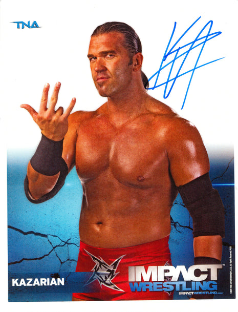 Photo 8x10 signée par Frankie Kazarian