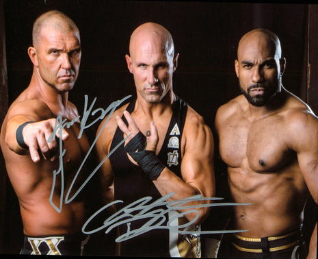 Christopher Daniels & Frankie Kazarian dual signed 8x10 Photo