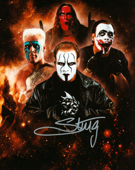 Fotografía firmada de Sting de 8x10