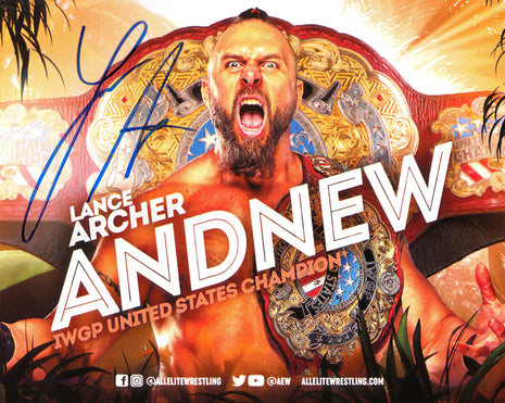 Photo 8x10 signée par Lance Archer