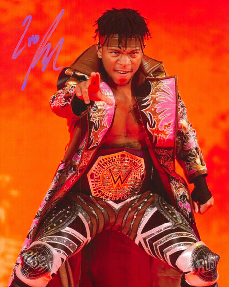 Photo 8x10 signée par Lio Rush