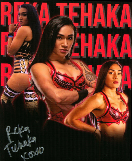 Photo 8x10 signée par Reka Tehaka