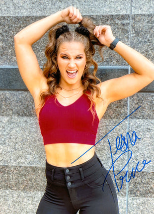 Tesha Price signed 8x10 Photo