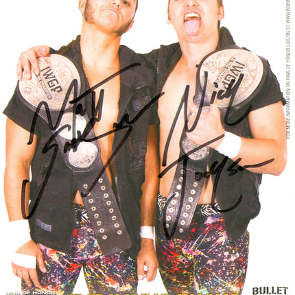Young Bucks dual signed 8x10 Photo