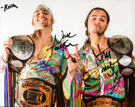 Young Bucks dual signed 8x10 Photo