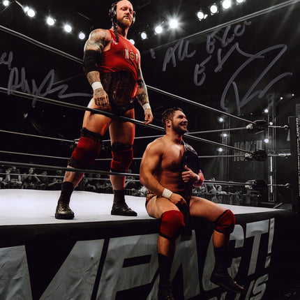 Josh Alexander & Ethan Page dual signed 11x14 Photo