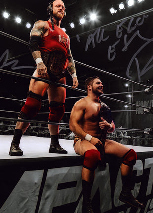 Josh Alexander & Ethan Page dual signed 11x14 Photo